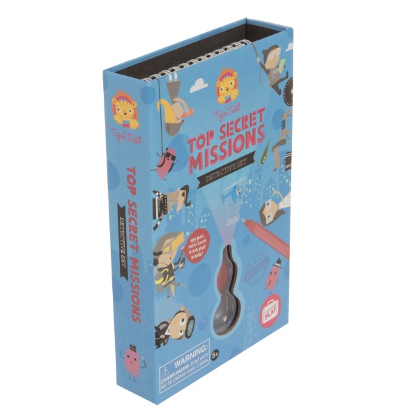 Tiger Tribe TT6-0233 Top Secret Missions Detective (7832191271138)
