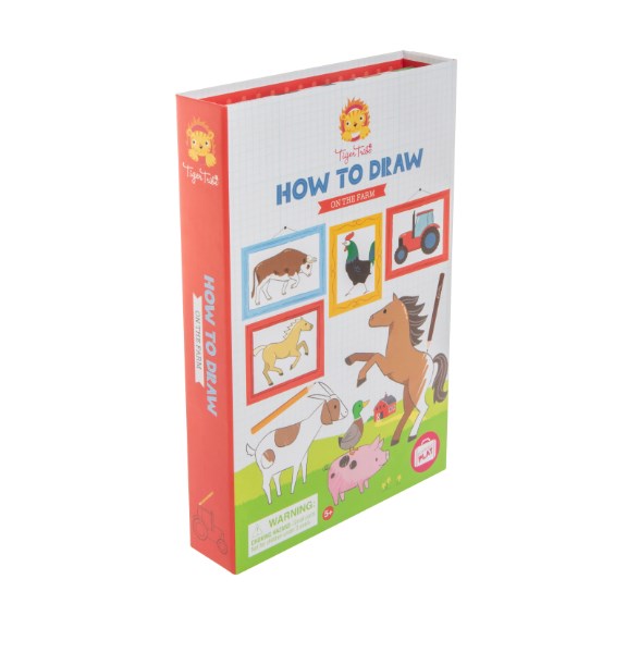 Tiger Tribe TT6-0260 How to Draw On the Farm (7832191860962)