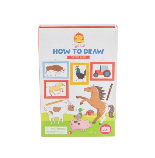 Tiger Tribe TT6-0260 How to Draw On the Farm (7832191860962)