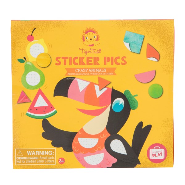 Tiger Tribe TT6-0307 Sticker Pics Crazy Animals (8239105835234)