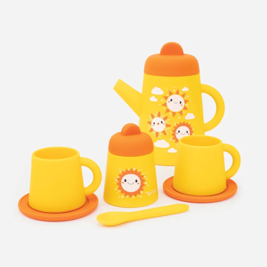 Tiger Tribe Silicone Tea Set - Sunny Days (8239135490274)