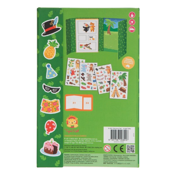 Tiger Tribe TT6-1801 Fabulous Felt- Jungle Party (8239106883810)