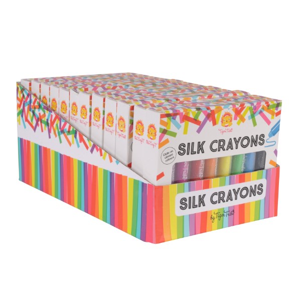 Tiger Tribe TT7-0122 Silk Crayons CDU12 (6822785351862)