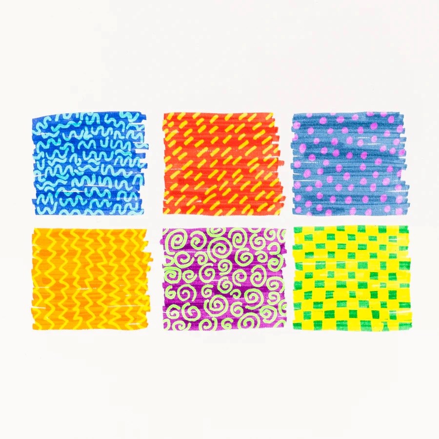 Tiger Tribe Roller Pattern Pens (8239136309474)