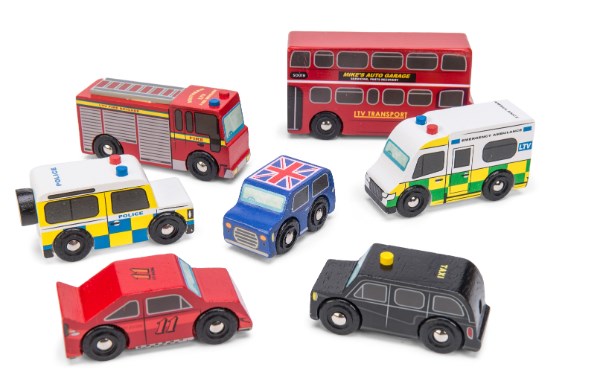 Le Toy Van London Set of Cars (8239107899618)