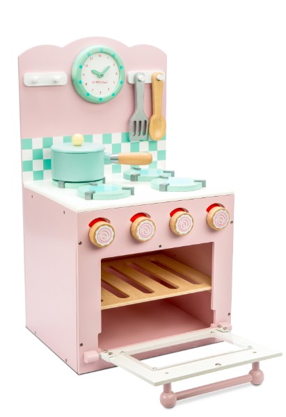 Le Toy Van Oven & Hob Set Pink (8239109144802)