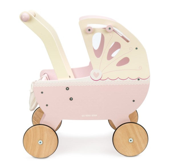 Le Toy Van Sweet Dreams Pram Pink (8239109931234)