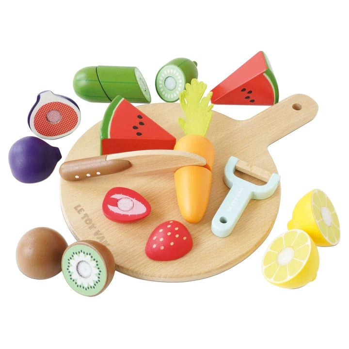 Le Toy Van Chopping Board with Super Food (8239129460962)