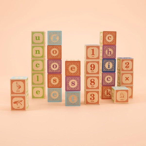 Uncle Goose CLASSIC LOWER CASE-ABC BLOCKS (7511791730914)