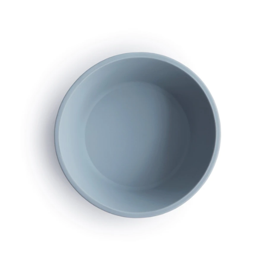 Mushie Silicone Suction Bowl- Powder Blue (8015152120034)