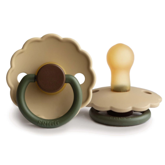 Frigg Daisy Natural Latex Pacifier (Acorn) - Size 2 (7773058728162)