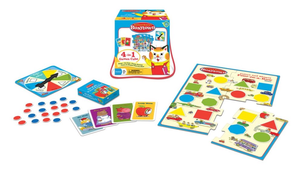 Travel Cube (4 Games) Richard Scarry Busytown (7762949243106)
