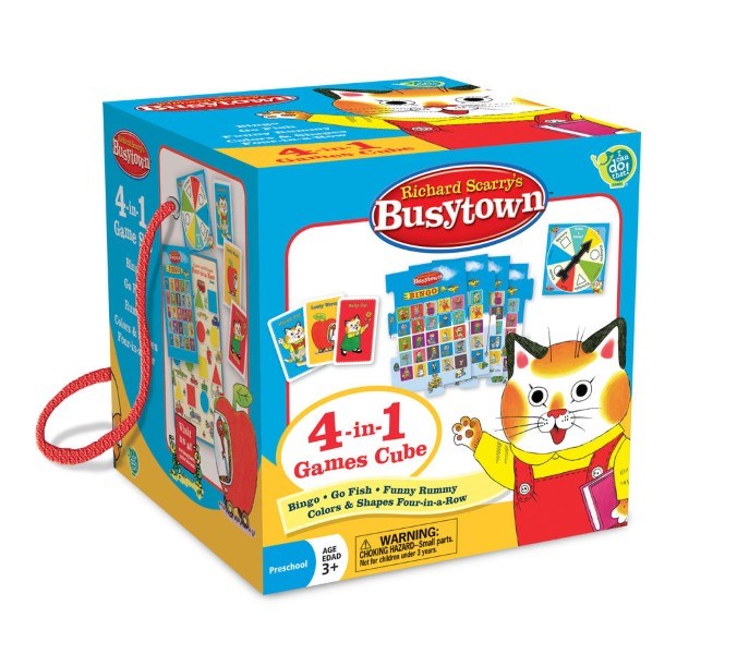 Travel Cube (4 Games) Richard Scarry Busytown (7762949243106)
