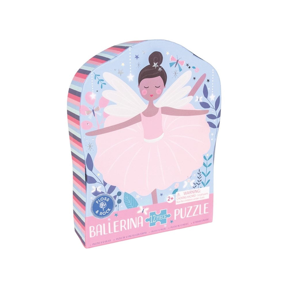 Floss & Rock Enchanted - 12 Piece Shaped Puzzle in Shaped Box (8862053171426)