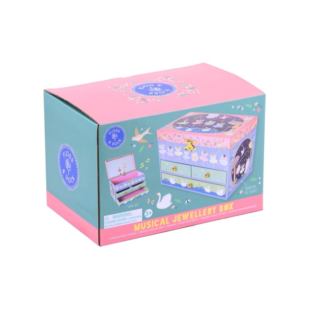 Floss & Rock Enchanted - Musical Jewellery Box with 3 Drawers (8862053269730)