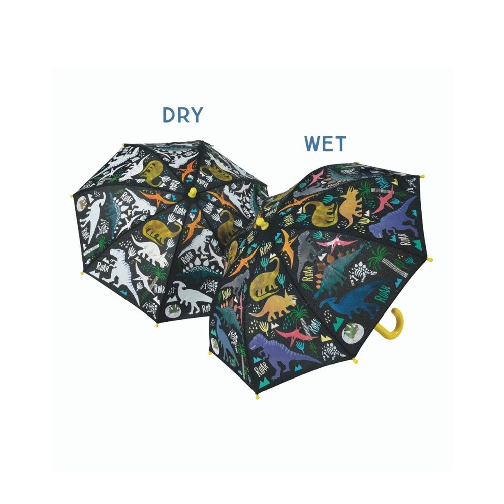 Floss & Rock Dinosaur - Colour Changing Umbrella (8862053433570)