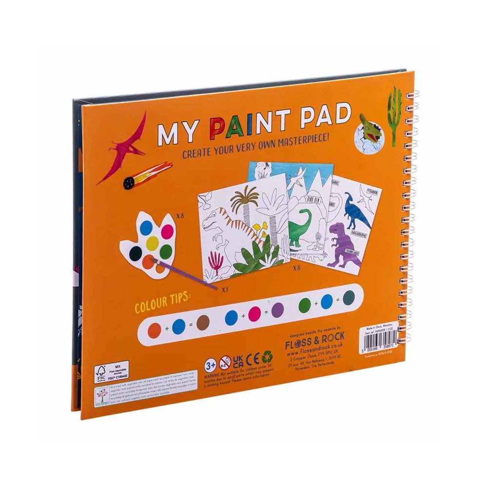 Floss & Rock Dinosaur - My Paint Pad (8862054088930)