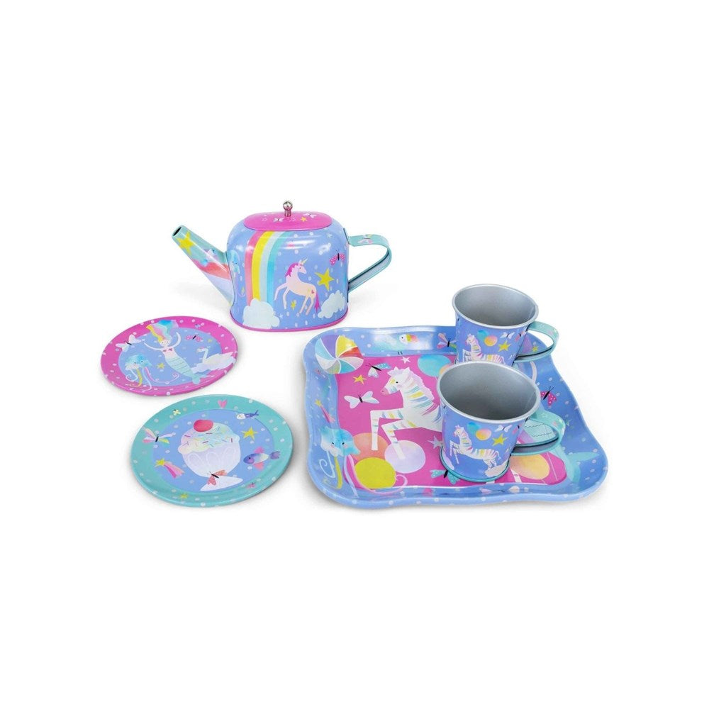 Floss & Rock Fantasy - 7 Piece Tin Tea Set (8862054220002)