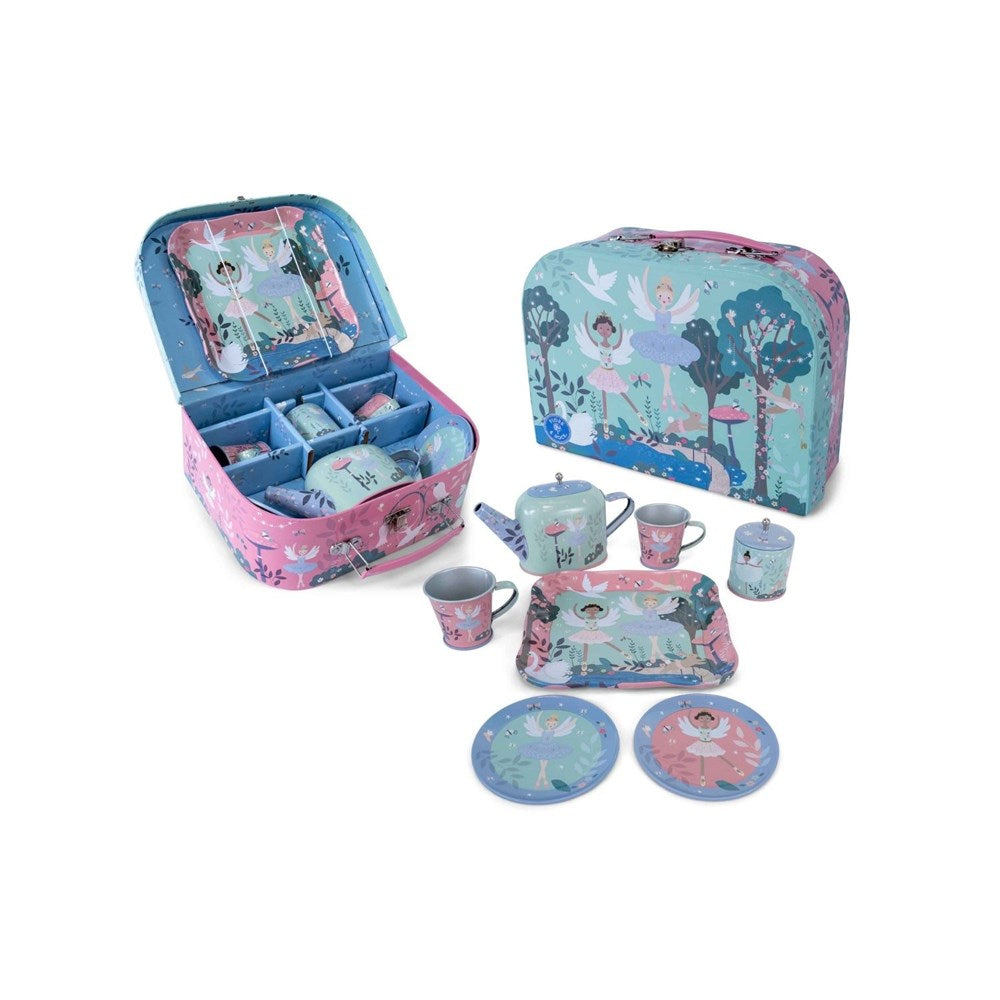 Floss & Rock Enchanted - 9 Piece Tin Tea Set (8862054252770)