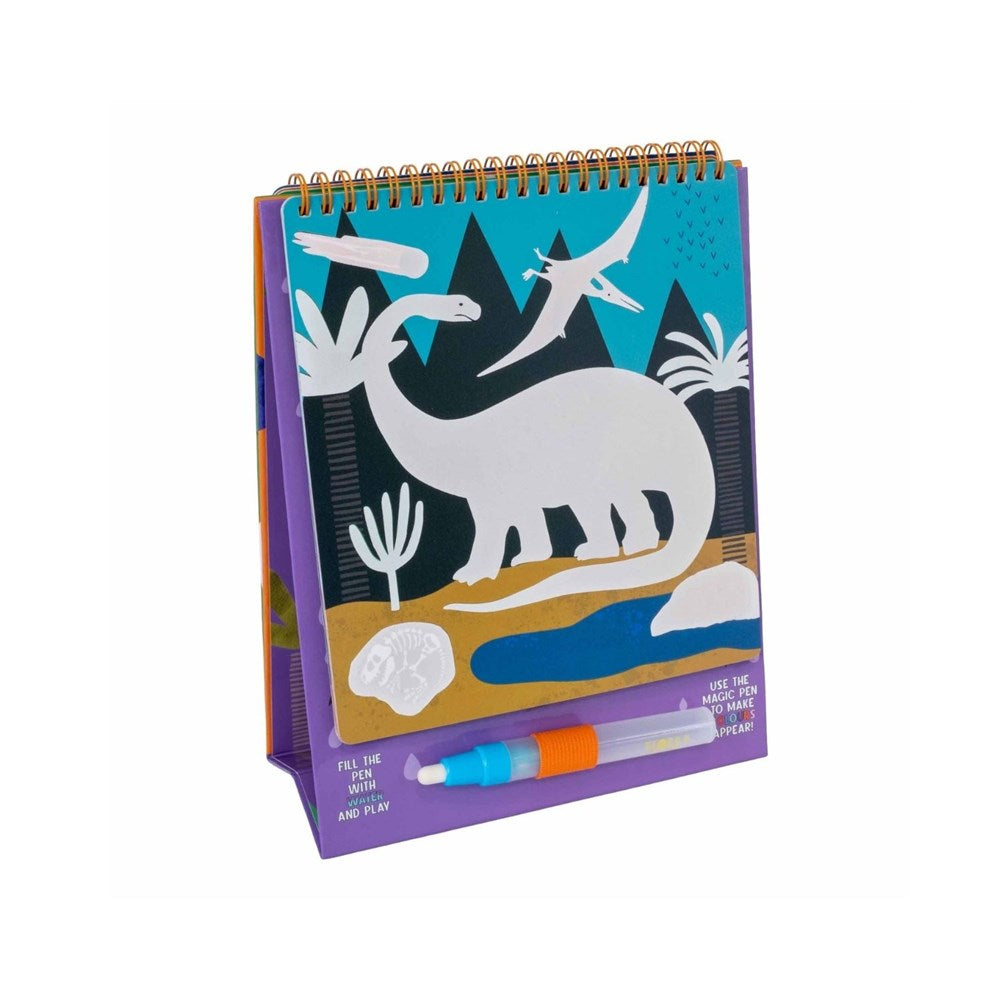 Floss & Rock Dinosaur - Magic Colour Changing Watercard Easel and Pen (8862054482146)