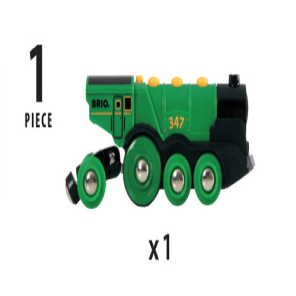 BRIO B/O - Big Green Action Locomotive 33593 (6823093043382)