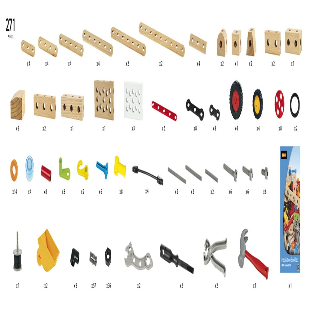 BRIO Builder - Creative Set 271 pieces 34589 (6823097925814)
