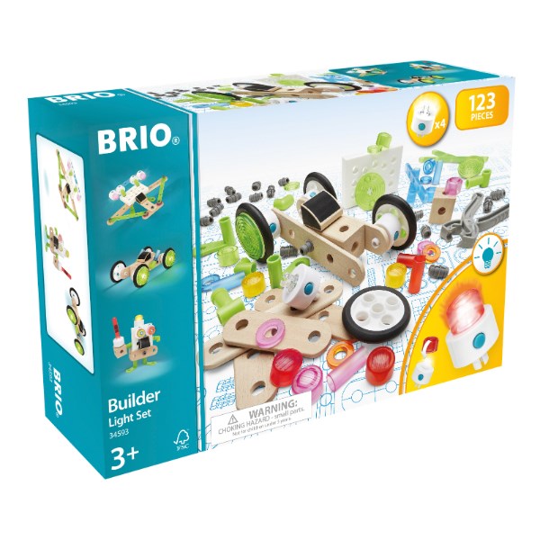 BRIO Builder Light Set 123 pieces 34593 (6823352991926)