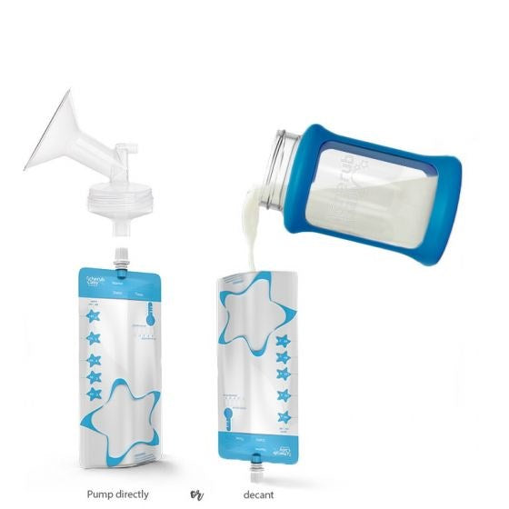 Cherub Re-Usable Breast Milk Bags 10pk (8266153722082)
