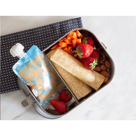 Cherub Re-useable Food Pouch Min G&B (8266153394402)
