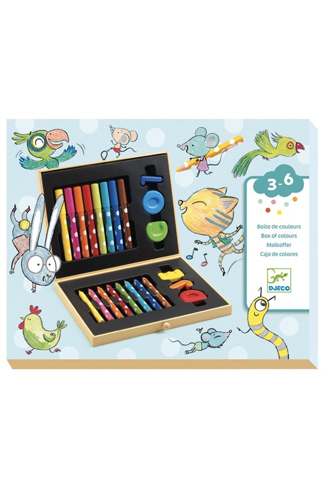 Djeco Box of colours for toddlers (7762937086178)
