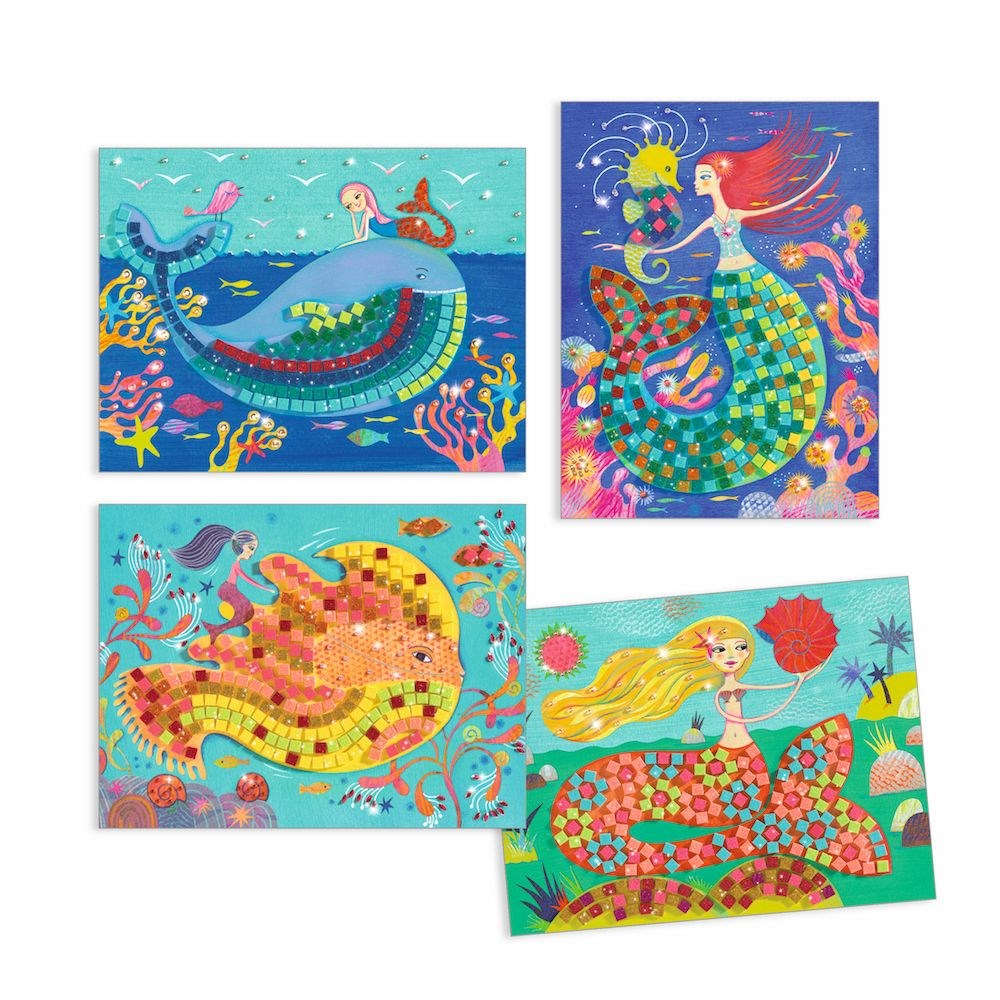 Djeco Mosaic kits - The murmaids' song (7762942591202)
