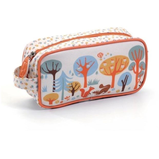 Djeco Pencil Case - Mischievous Squirrels (7762933383394)