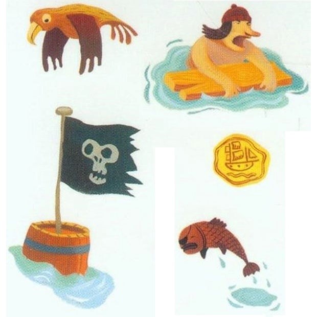 Djeco Stickers - Pirates (7875453190370)