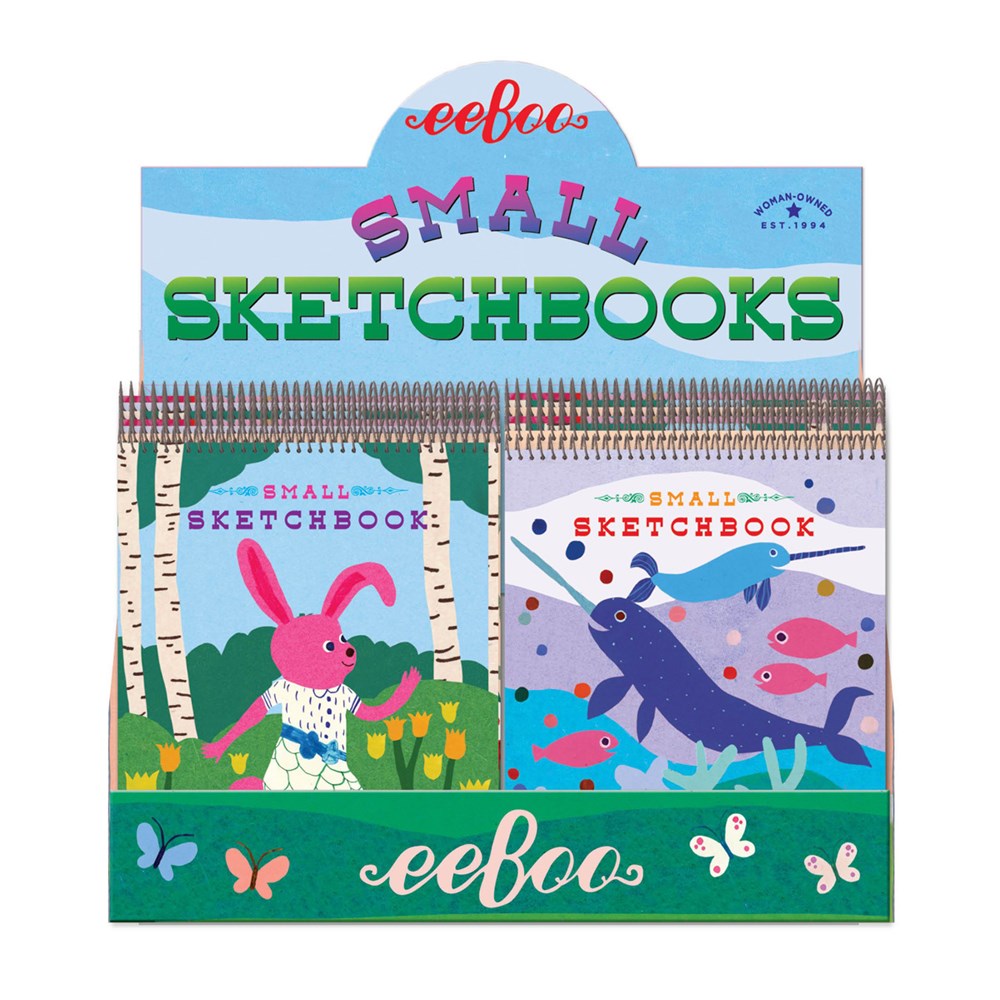 EeBoo Small Sketchbooks Animal (7773079830754)