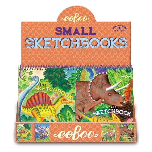 EeBoo Small Sketchbook Dino (7773079863522)