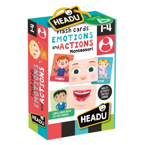 Headu Flashcards Emotions and Actions Montessori (8266167484642)