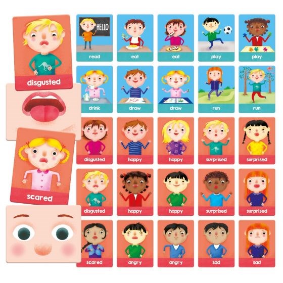 Headu Flashcards Emotions and Actions Montessori (8266167484642)