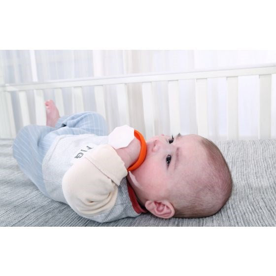 Mombella Mushroom Teether- Iron Green (8093032349922)