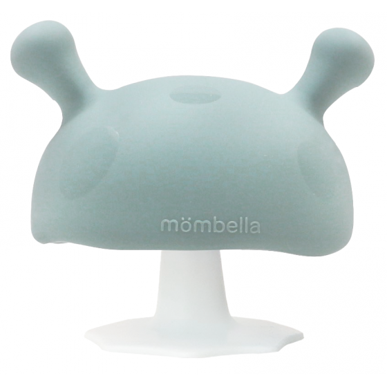 Mombella Mushroom Teether- Iron Green (8093032349922)