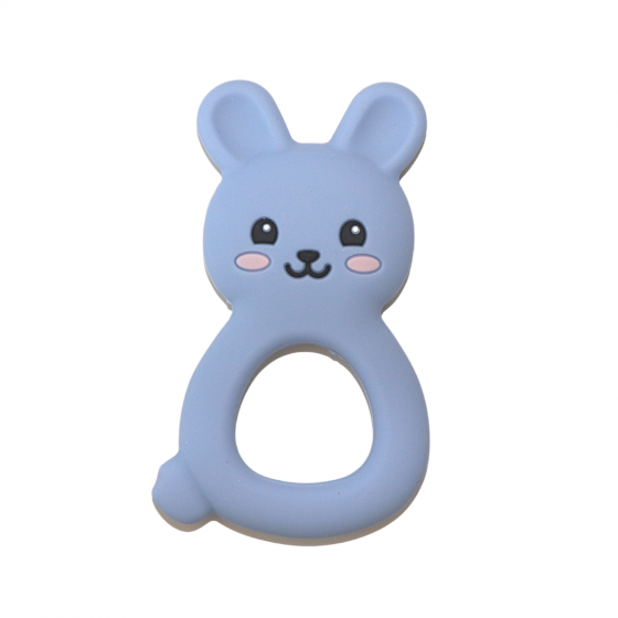 Jellystone Bunny Teether - Soft Blue (7601784881378)