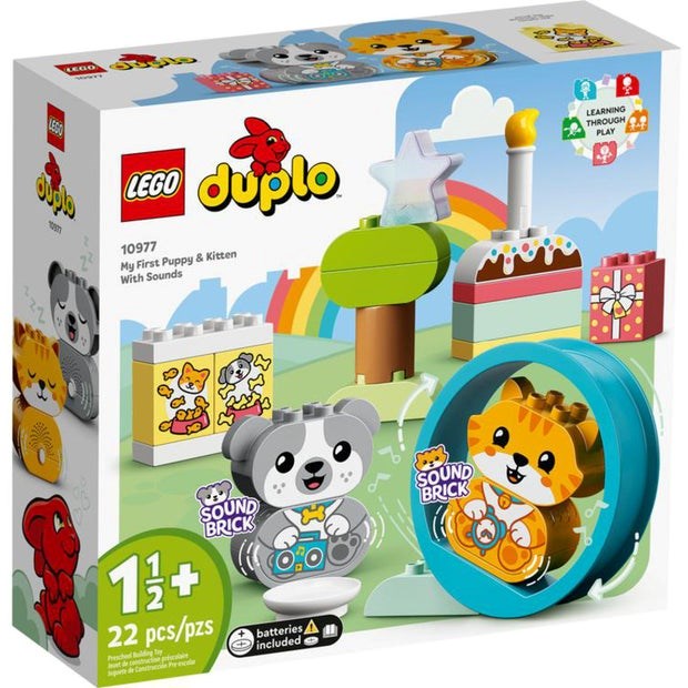 DUPLO Others My First Puppy & Kitten With Sounds 10977 (7746714960098)