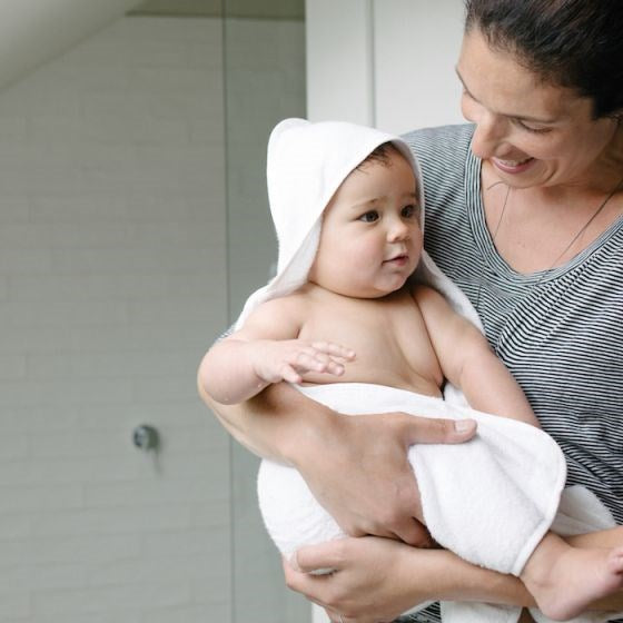 Little Bamboo Hooded Towel - Natural (7726506967266)