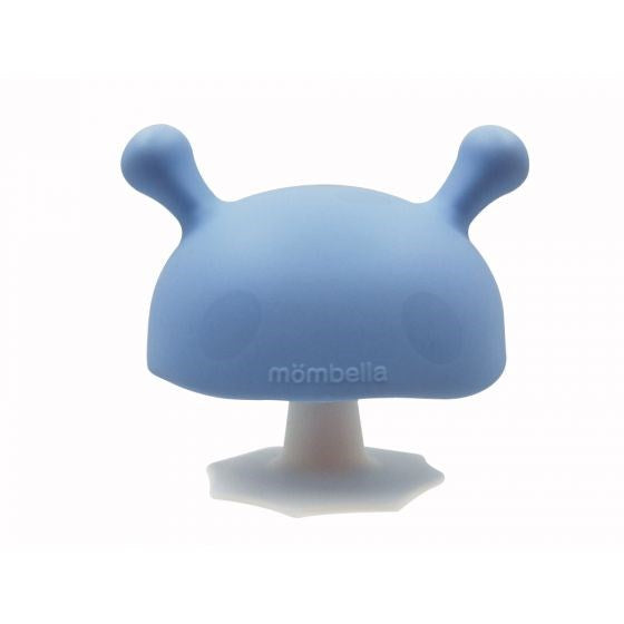 Mombella Mushroom Teether - Light Blue (7511788519650)