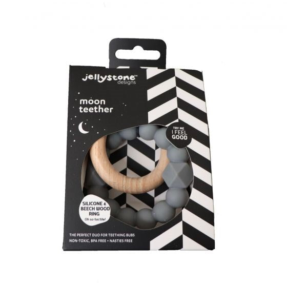 Jellystone Moon Teether - Grey (7601776656610)