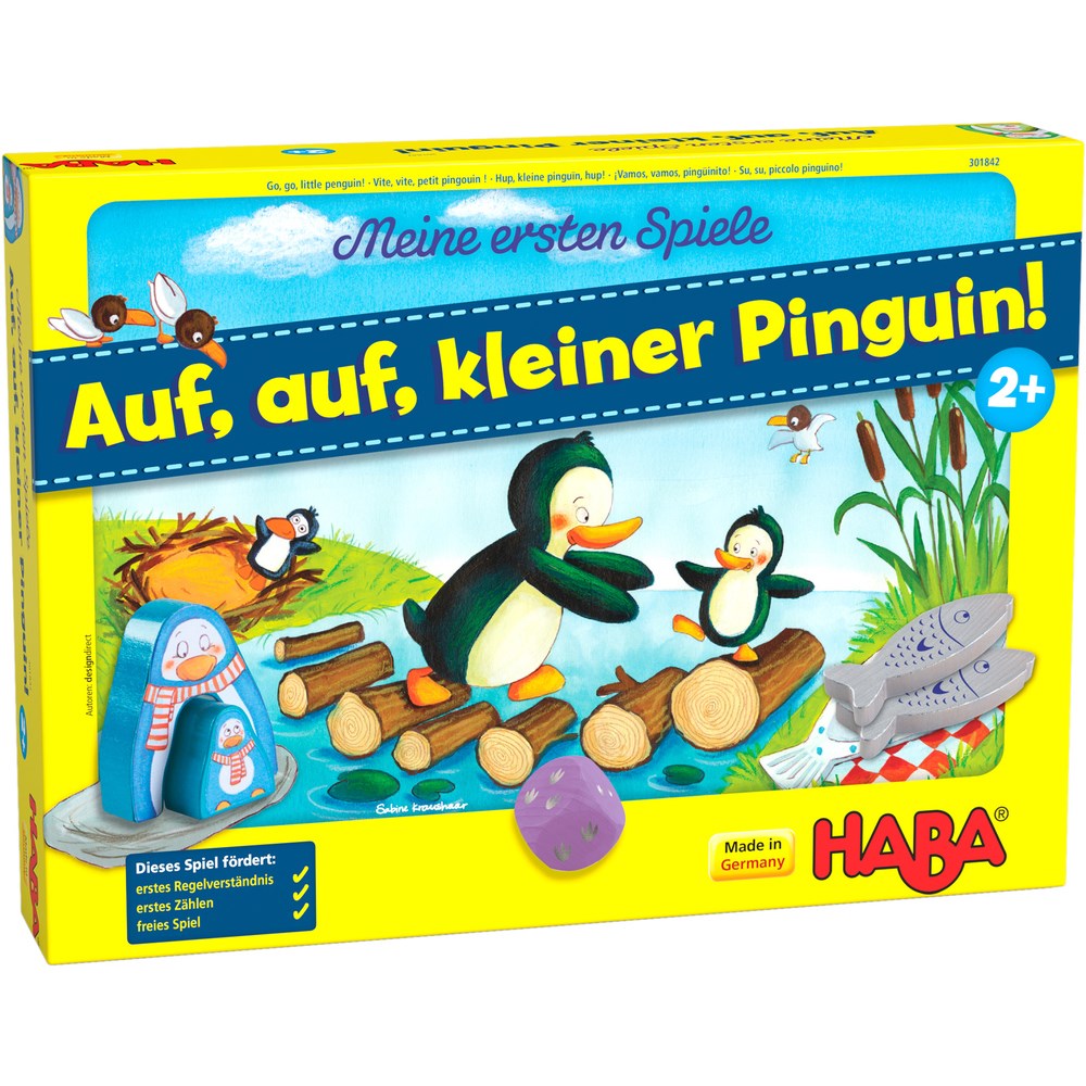 HABA My Very First Games Go Go Little Penguin (7933260955874)