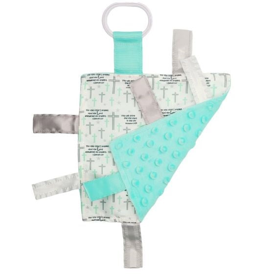 Baby Jack 20x20 Prayer Christian Crinkle Sensory Toy (8266145628386)