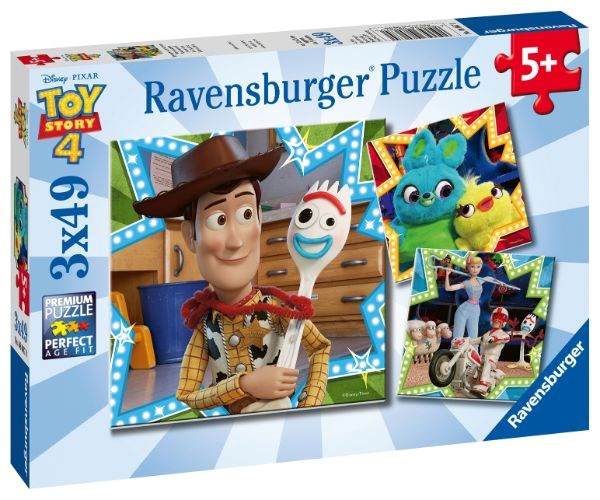 Ravensburger Disney Toy Story 4 Puzzle 3x49pc (6822750027958)