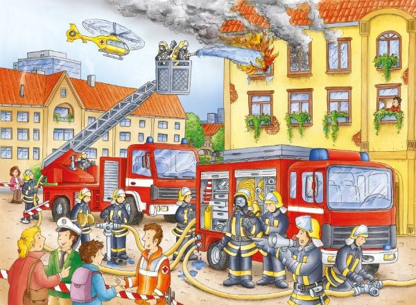 Ravensburger Fire Brigade Puzzle 100pc (8076831654114)