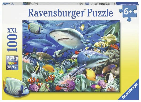 Ravensburger Reef of the Sharks Puzzle 100pc (8076831817954)