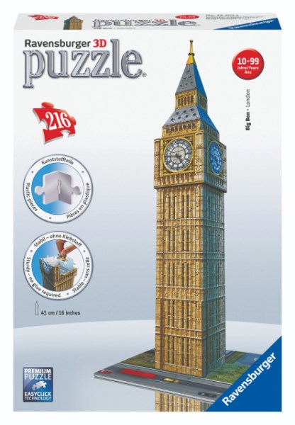xRavensburger Big Ben 3D Puzzle 216pc (6822754156726)